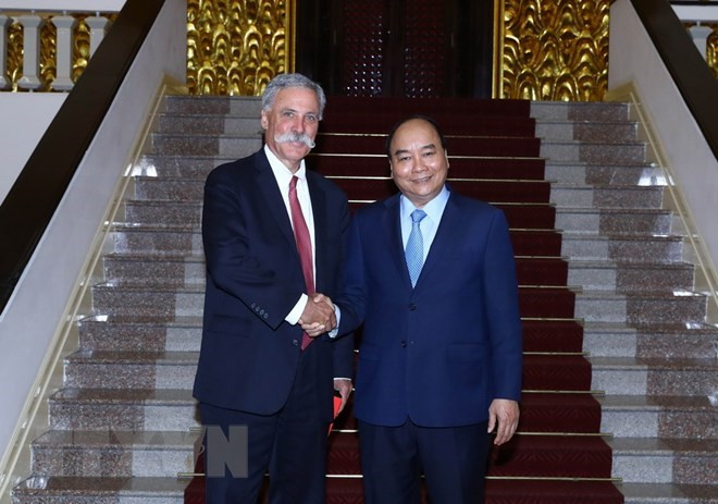 Premier de Vietnam reafirma apoyo a la organización de carrera F1 en Hanoi ảnh 1 Premier de Vietnam reafirma apoyo a la organización de carrera F1 en Hanoi ảnh 1
