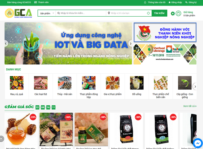 Debuta mercado electrónico de productos agrícolas limpios en Vietnam ảnh 1 Debuta mercado electrónico de productos agrícolas limpios en Vietnam ảnh 1