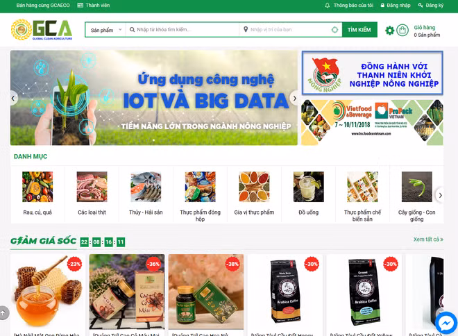 Debuta mercado electrónico de productos agrícolas limpios en Vietnam ảnh 1