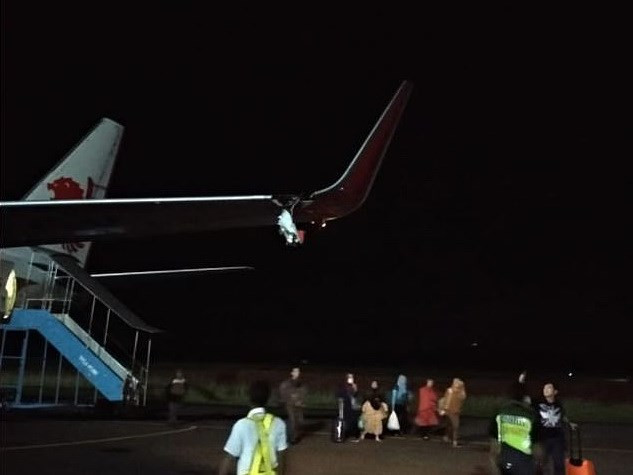 Indonesia: Otro avión de Lion Air sufre un accidente sin causar heridos ảnh 1 Indonesia: Otro avión de Lion Air sufre un accidente sin causar heridos ảnh 1