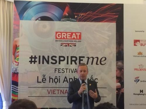 Festival Británico “Inspire Me” en Vietnam promete atractivas actividades culturales ảnh 1  Festival Británico “Inspire Me” en Vietnam promete atractivas actividades culturales ảnh 1