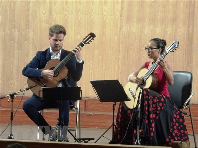 Festival Internacional de Guitar Sai Gon deleita al público de Ciudad Ho Chi Minh ảnh 1  Festival Internacional de Guitar Sai Gon deleita al público de Ciudad Ho Chi Minh ảnh 1