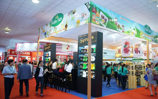 Nutrida asistencia de empresas foráneas a Exposición de Alimentos y Bebidas de Vietnam ảnh 1 Nutrida asistencia de empresas foráneas a Exposición de Alimentos y Bebidas de Vietnam ảnh 1