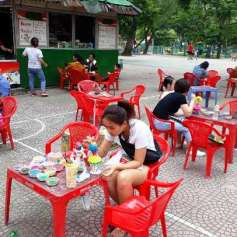 Colorear y divertirse, una opción para los niños de Hanoi ảnh 2