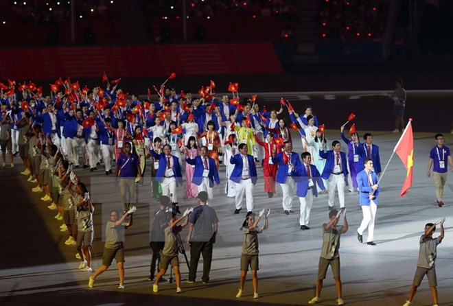 Deportistas vietnamitas mostrarán imagen pacífica de su país en SEA Games 29 ảnh 1 Deportistas vietnamitas mostrarán imagen pacífica de su país en SEA Games 29 ảnh 1