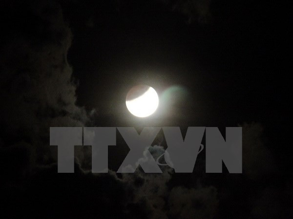 Eclipse parcial de luna será visible en Vietnam ảnh 1 Eclipse parcial de luna será visible en Vietnam ảnh 1