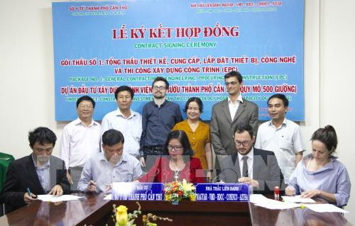 Inician proceso de construcción de hospital oncológico en ciudad deltaica vietnamita ảnh 1 Inician proceso de construcción de hospital oncológico en ciudad deltaica vietnamita ảnh 1
