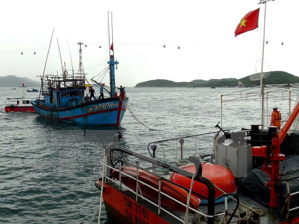Vietnam: Trasladan a tierra a marinero enfermo cuando laboraba en el mar ảnh 1