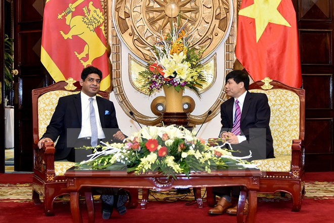 Vietnam y Sri Lanka destacan buen estado de sus relaciones ảnh 1 Vietnam y Sri Lanka destacan buen estado de sus relaciones ảnh 1