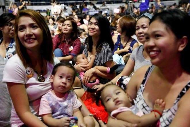 Filipinas realiza actividades por semana mundial de lactancia materna ảnh 1 Filipinas realiza actividades por semana mundial de lactancia materna ảnh 1