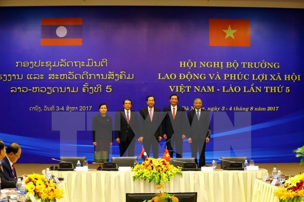 Vietnam y Laos fortalecen cooperación en trabajo y seguridad social ảnh 1 Vietnam y Laos fortalecen cooperación en trabajo y seguridad social ảnh 1