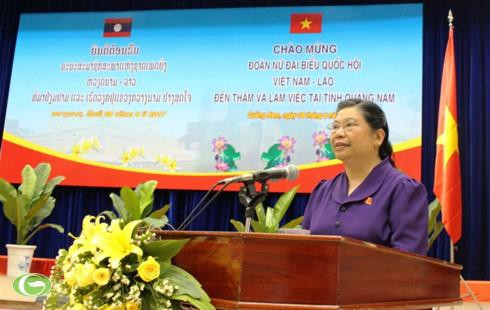Destacan aportes de provincia de Quang Nam al fortalecimiento de nexos Vietnam-Laos ảnh 1 Destacan aportes de provincia de Quang Nam al fortalecimiento de nexos Vietnam-Laos ảnh 1