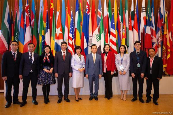 Vietnam continúa promoviendo su papel activo en la UNESCO ảnh 2 Vietnam continúa promoviendo su papel activo en la UNESCO ảnh 2