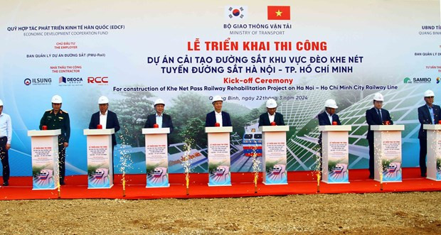 Emprenden en Vietnam construcción del primer proyecto ferroviario con AOD surcoreana ảnh 1