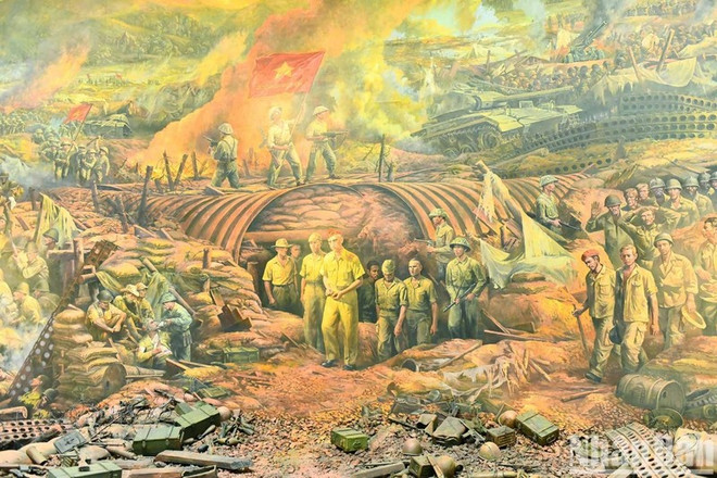 Efectuán en Hanoi una exposición artística por 70 aniversario de victoria de Dien Bien Phu ảnh 1 Efectuán en Hanoi una exposición artística por 70 aniversario de victoria de Dien Bien Phu ảnh 1