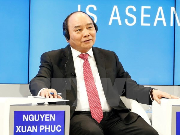 Exitosa participación del premier de Vietnam en Foro de Davos 2017 ảnh 1 Exitosa participación del premier de Vietnam en Foro de Davos 2017 ảnh 1