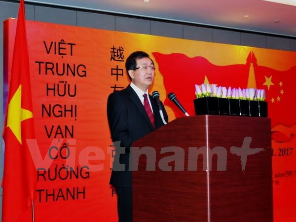 Conmemoran aniversario de relaciones Vietnam-China ảnh 1