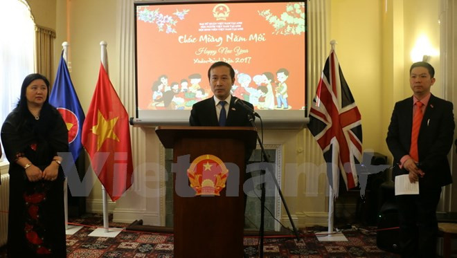 Vietnamitas en el mundo saludan Año Nuevo Lunar ảnh 1