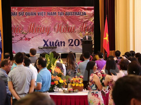 Tet, ocasión de encuentro para vietnamitas en ultramar ảnh 1