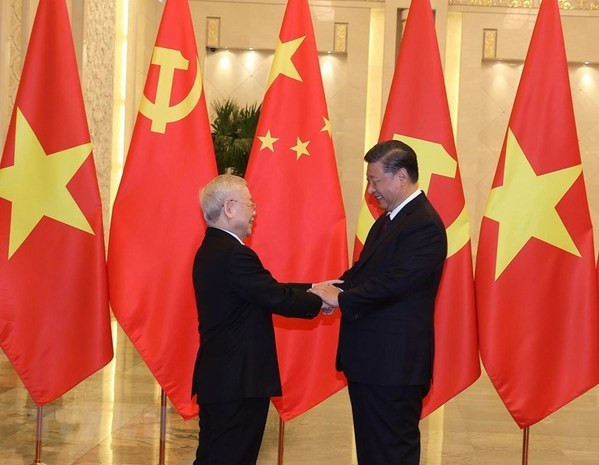 Emiten Declaración Conjunta Vietnam-China ảnh 3 Emiten Declaración Conjunta Vietnam-China ảnh 3