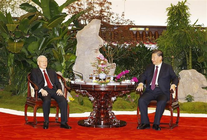 Visita del máximo dirigente vietnamita a China vigoriza nexos binacionales, afirma embajador ảnh 3 Visita del máximo dirigente vietnamita a China vigoriza nexos binacionales, afirma embajador ảnh 3