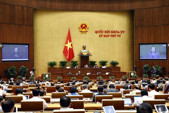 Parlamento vietnamita concluye decimoquinta jornada de trabajo del cuarto periodo de sesiones ảnh 1 Parlamento vietnamita concluye decimoquinta jornada de trabajo del cuarto periodo de sesiones ảnh 1