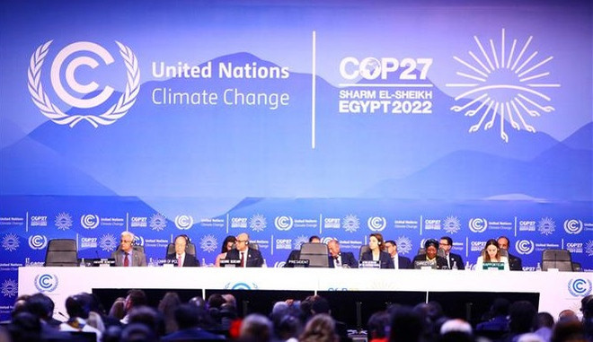 Vietnam asiste a COP27 para unir manos por lucha contra cambio climático ảnh 1 Vietnam asiste a COP27 para unir manos por lucha contra cambio climático ảnh 1