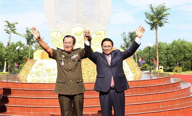 Resaltan significado de próxima visita del premier vietnamita a Camboya ảnh 1 Resaltan significado de próxima visita del premier vietnamita a Camboya ảnh 1