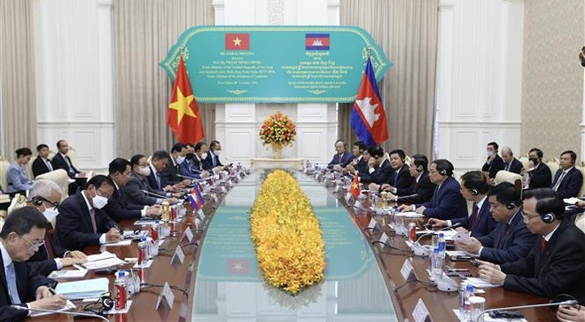 Vietnam y Camboya ratifican voluntad de consolidar nexos bilaterales ảnh 1 Vietnam y Camboya ratifican voluntad de consolidar nexos bilaterales ảnh 1