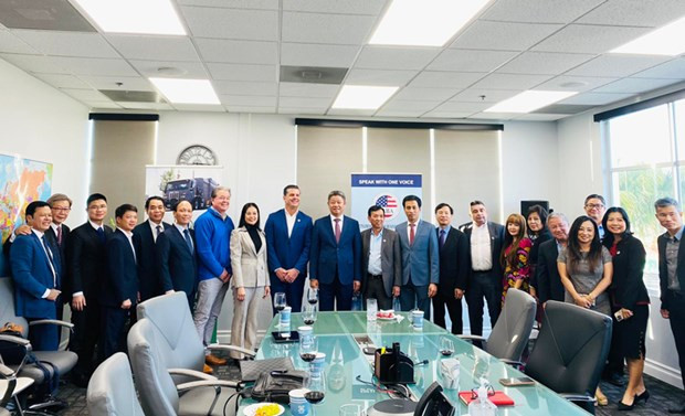 Hanoi promueve actividades de promoción de inversiones en EE.UU. ảnh 1 Hanoi promueve actividades de promoción de inversiones en EE.UU. ảnh 1