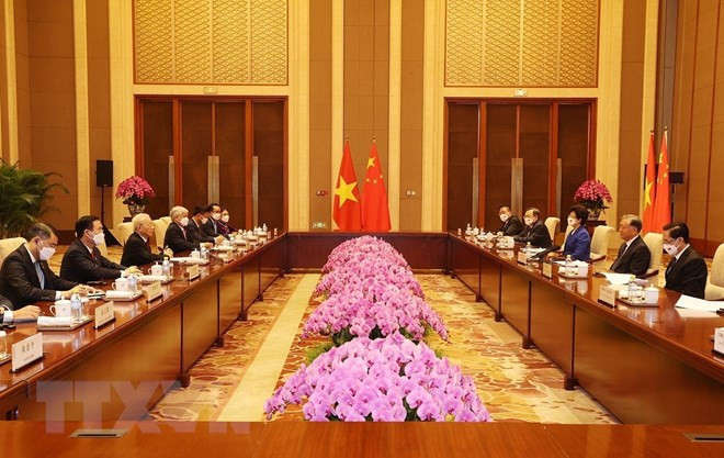 China aprecia vecindad amistosa y asociación de cooperación estratégica integral con Vietnam ảnh 2 China aprecia vecindad amistosa y asociación de cooperación estratégica integral con Vietnam ảnh 2