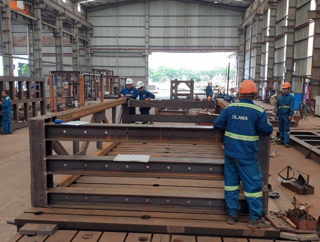 Empresa vietnamita ensambla módulos de equipos para planta de producción de hidrógeno en EE. UU. ảnh 1 Empresa vietnamita ensambla módulos de equipos para planta de producción de hidrógeno en EE. UU. ảnh 1