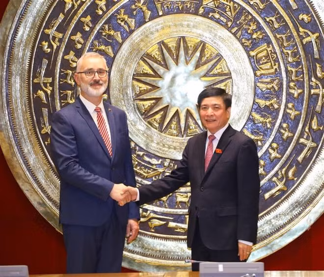 Parlamentos de Vietnam y Hungría impulsan cooperación e intercambio de experiencias ảnh 1