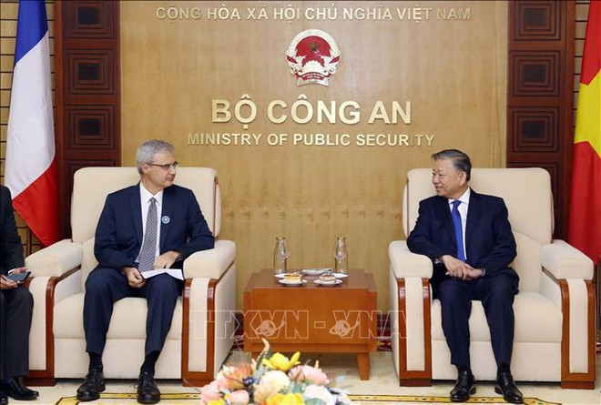 Vietnam y Francia fortalecen cooperación entre agencias de aplicación de la ley ảnh 1 Vietnam y Francia fortalecen cooperación entre agencias de aplicación de la ley ảnh 1