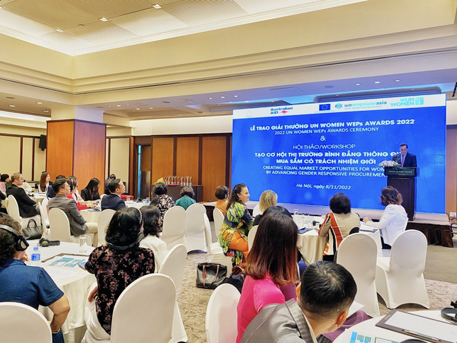 Empresas vietnamitas honradas por aportes a promoción de igualdad de género ảnh 2 Empresas vietnamitas honradas por aportes a promoción de igualdad de género ảnh 2
