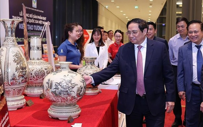Primer ministro vietnamita insta a promover valor de marca nacional ảnh 1 Primer ministro vietnamita insta a promover valor de marca nacional ảnh 1