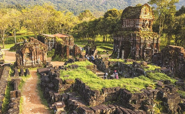 Santuario de My Son, complejo arquitectónico más famoso del pueblo Cham en Vietnam ảnh 3 Santuario de My Son, complejo arquitectónico más famoso del pueblo Cham en Vietnam ảnh 3