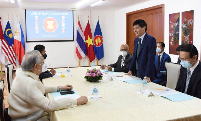 Celebran el aniversario 54 de la fundación de la ASEAN en México ảnh 3 Celebran el aniversario 54 de la fundación de la ASEAN en México ảnh 3