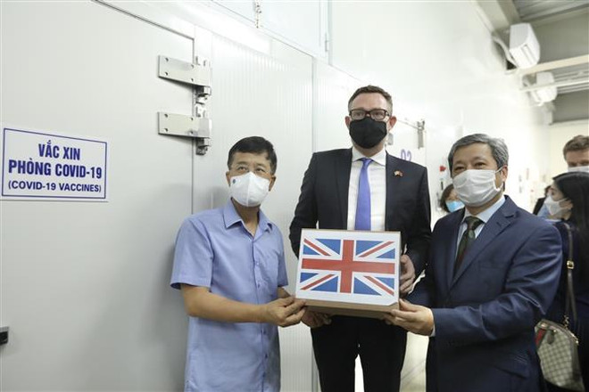 Gobierno británico dona a Vietnam 415 mil dosis de vacuna AstraZeneca ảnh 2 Gobierno británico dona a Vietnam 415 mil dosis de vacuna AstraZeneca ảnh 2