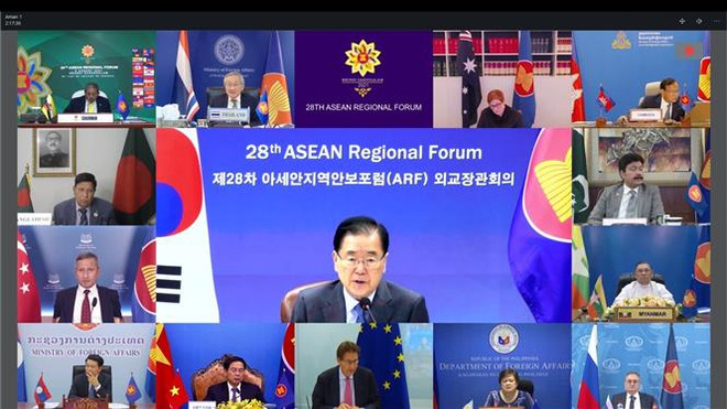 Corea del Sur resalta significado del Foro Regional de ASEAN ảnh 1 Corea del Sur resalta significado del Foro Regional de ASEAN ảnh 1