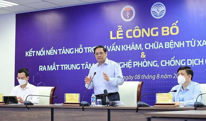 Conectan plataforma nacional de control remoto de salud a todas localidades en Vietnam ảnh 1 Conectan plataforma nacional de control remoto de salud a todas localidades en Vietnam ảnh 1