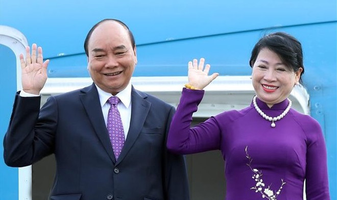 Presidente vietnamita emprende visita oficial a Laos ảnh 1 Presidente vietnamita emprende visita oficial a Laos ảnh 1