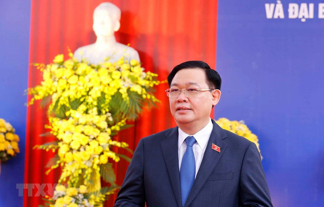 Elecciones legislativas muestran fuerza del pueblo vietnamita, afirma presidente del Parlamento ảnh 1 Elecciones legislativas muestran fuerza del pueblo vietnamita, afirma presidente del Parlamento ảnh 1