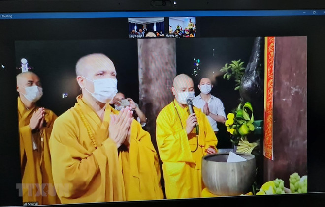 Celebran en Mozambique aniversario 2565 del nacimiento e iluminación de Buda ảnh 1 Celebran en Mozambique aniversario 2565 del nacimiento e iluminación de Buda ảnh 1