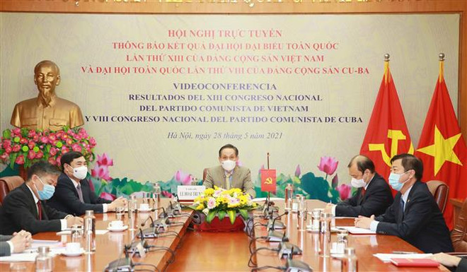 Informan resultados del congreso partidista de Vietnam a organizaciones políticas de Cuba y Rusia ảnh 1 Informan resultados del congreso partidista de Vietnam a organizaciones políticas de Cuba y Rusia ảnh 1