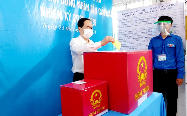 Vicepresidente del Parlamento vietnamita participa en elecciones legislativas en Can Tho ảnh 1 Vicepresidente del Parlamento vietnamita participa en elecciones legislativas en Can Tho ảnh 1