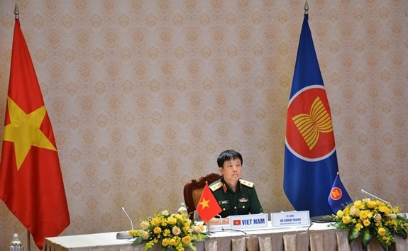 Organizan reunión en línea del Grupo de Trabajo de Altos Funcionarios de Defensa de la ASEAN ảnh 1 Organizan reunión en línea del Grupo de Trabajo de Altos Funcionarios de Defensa de la ASEAN ảnh 1