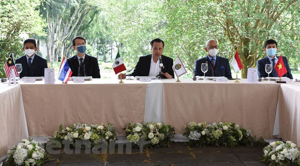 Promueve ASEAN comercio e inversión con estado mexicano de Veracruz ảnh 1 Promueve ASEAN comercio e inversión con estado mexicano de Veracruz ảnh 1