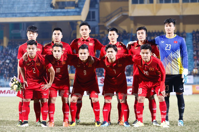 Selección vietnamita de fútbol se prepara para Campeonato Asiático en China ảnh 1