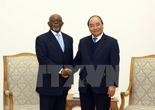 Premier de Vietnam recibe a canciller de Camerún ảnh 1
